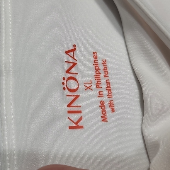 KINONA Mesh White Tennis Leg Gripper Shorts - Picture 6 of 9